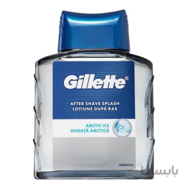 خرید افتر شیو ژیلت اصل 100 میل مدل Gillette after shave arctic ice