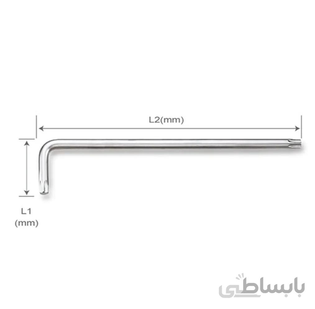 آلن بلند ستاره ای T27 تاپ تول – TOPTUL مدل AIAL2711