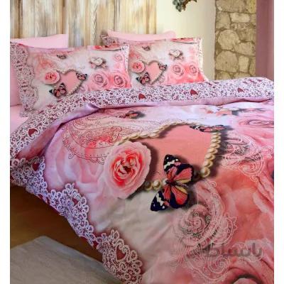 سرویس کاور لحاف سه بعدی دو نفره ازدیلک سری کوارتزطرح VİVİEN