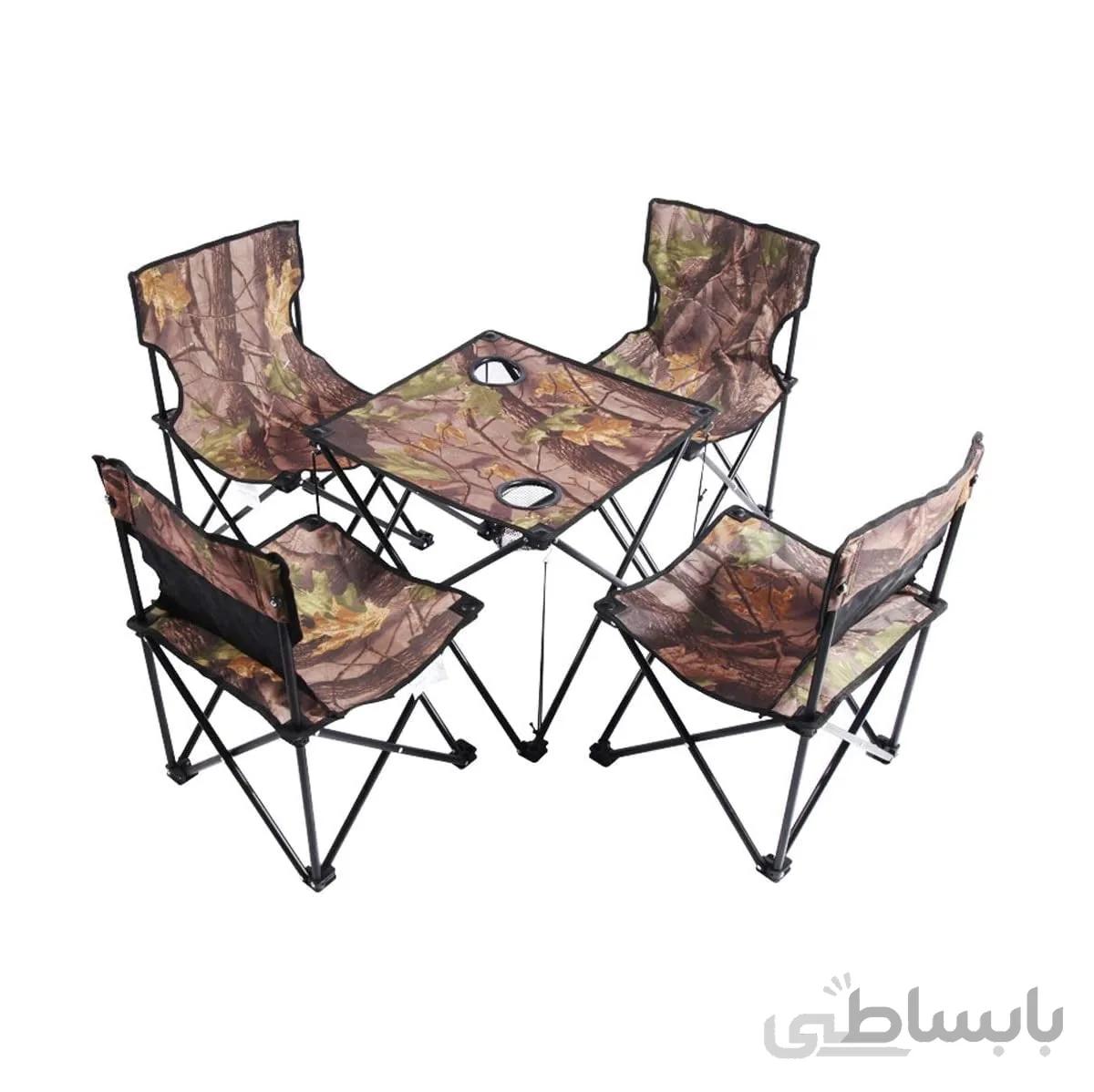 ست میز و صندلی کمپینگ 4 نفره مدل L62117