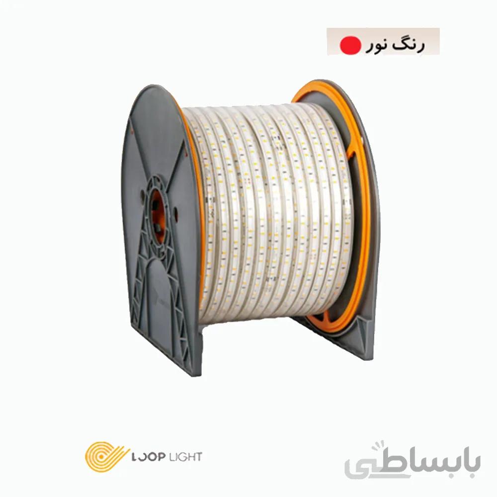 ریسه شلنگی لوپ لایت ۲۸۳۵ قرمز تراکم ۱۲۰ تکنولوژی بدون سیم