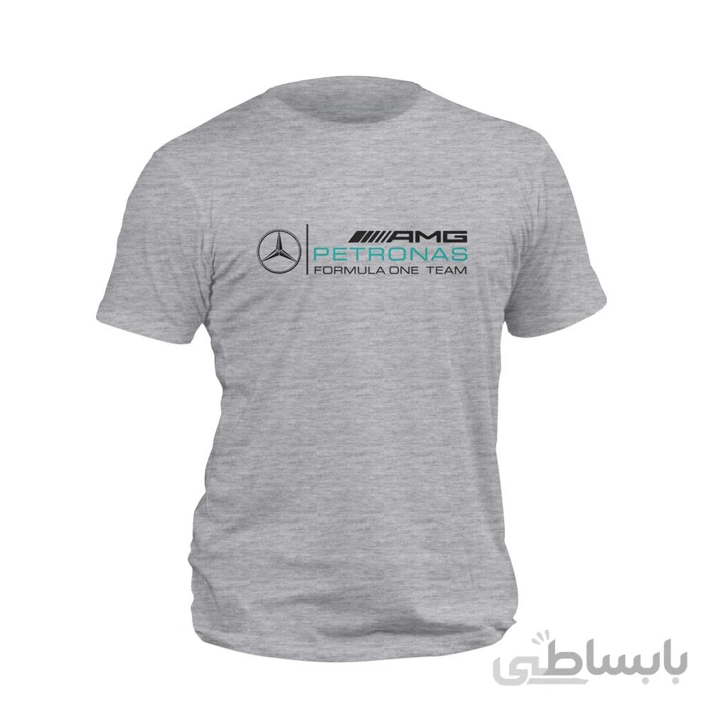 تیشرت طوسی بنز petronas