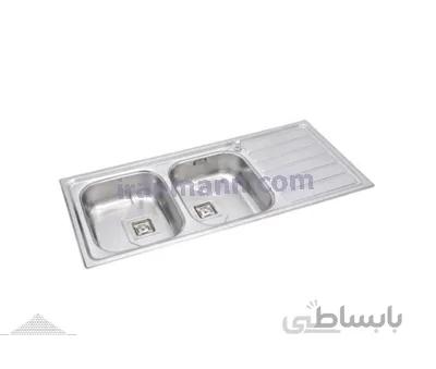 سینک ظرفشویی استیل مدل SP1024 میلان