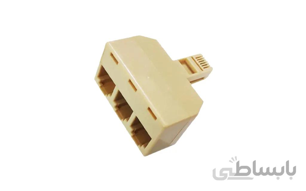 مبدل 1 به 3 RJ45 مدل B-13 ا Converter 1 to 3 RJ45 Model B-13