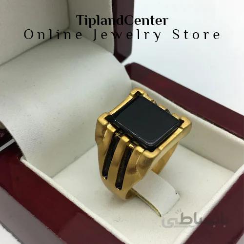 انگشتر مردانه استیل