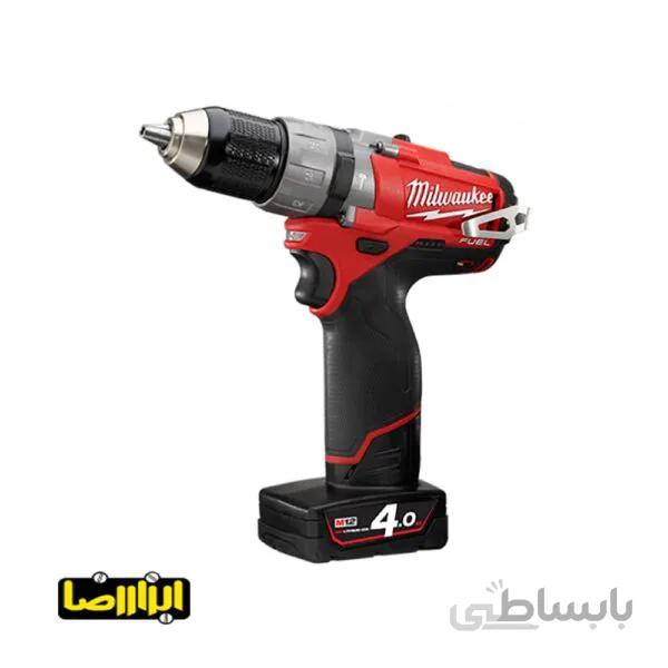 دریل پیچ گوشتی چکشی شارژی میلواکی مدل M12CPD-402C