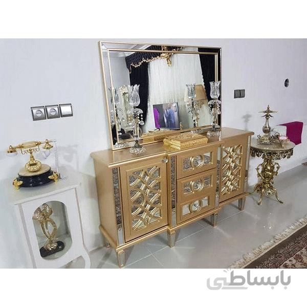 میز آرایش مدرن آینه ای - مدل مایا