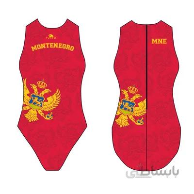 مایوی واترپولو زنانه توربو MONTENEGRO ا Turbo Women Water Polo MONTENEGRO