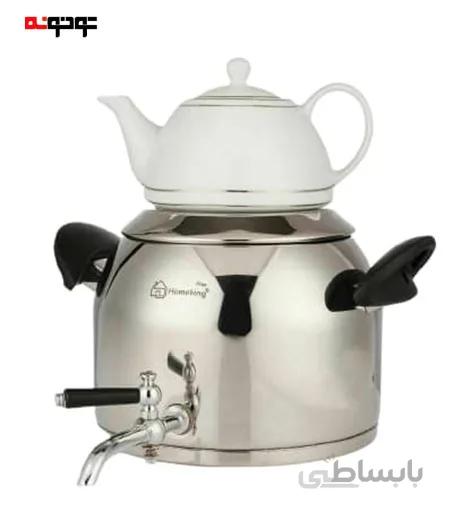 کتری قوری استیل شیر دار هوم کینگ