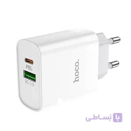 کلگی فست شارژ HOCO C80A QC3.0 18W (گارانتی ۱۲ ماهه)