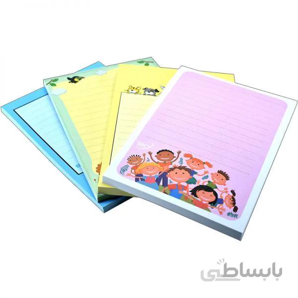 استیک نوت سایز A6 طرح دار اسکای ا Sky A6 Sticky Note
