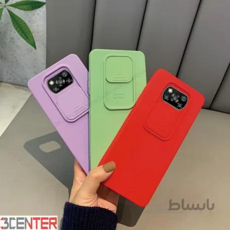 قاب سیلیکونی محافظ لنز دار Slide Camera Lens Case xiaomi mi 11lite