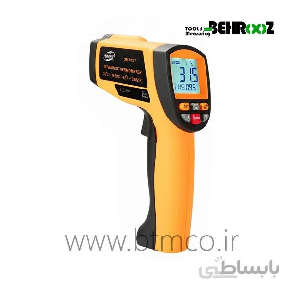 ترمومتر لیزری تفنگی دیجیتال بنتک مدل GM1651 ا Benetech GM1651 Infrared Thermometer