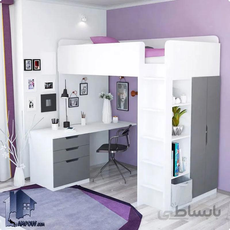 تخت خواب دو طبقه TBJ86
