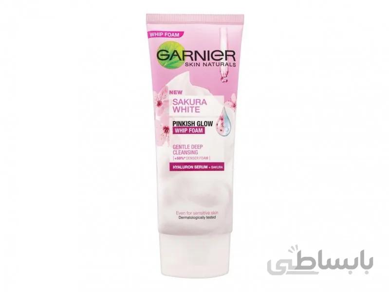کرم سفید کننده گارنیر هیالورونیک اسید Garnier Sakura White Whitening Cream 40ml