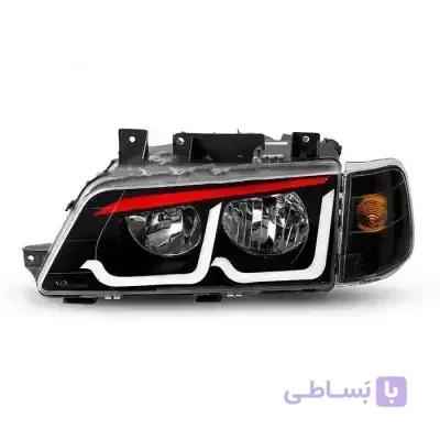 چراغ جلو پژو ۴۰۵ طرح bmw
