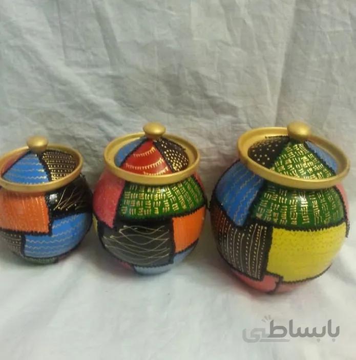 ست جا ادویه سفالی کد ۱۰۶۱۲
