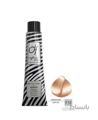 رنگ موی دیفرنت بلوند گلبهی F12