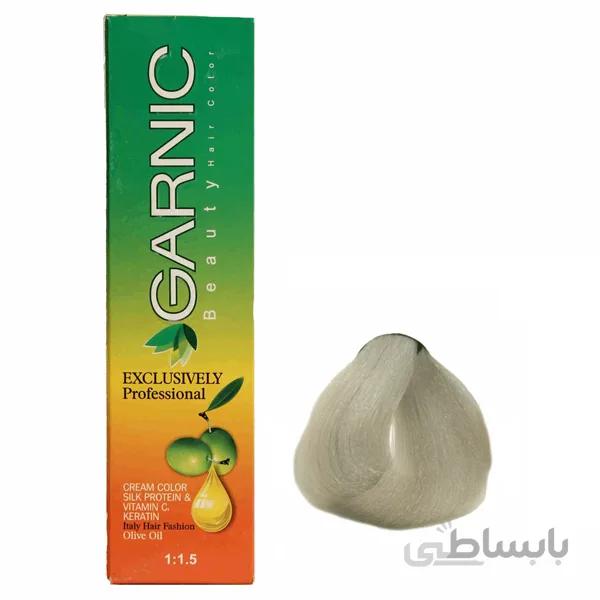 کیت رنگ موی سری هایلایت - نقره ای شماره 90.01 گارنیک GARNIC