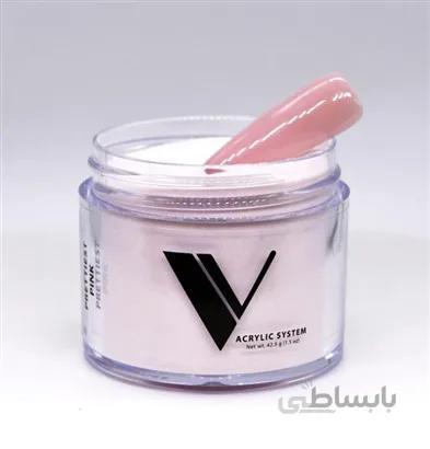 پودر صورتی نچرال کاشت ناخن 50 گرم برند وی Prettiest Pink ا شناسه کالا: 1355