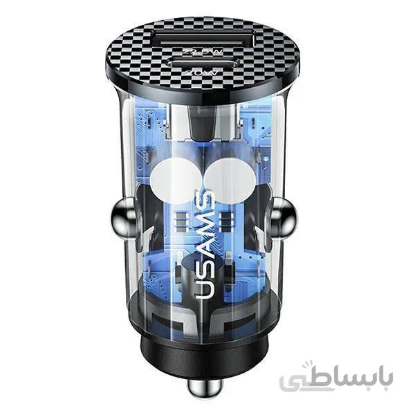شارژر فندکی ۲ پورت 42.5 وات برند یوسمز