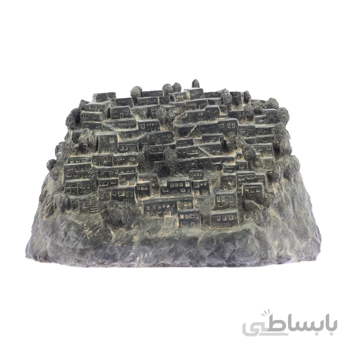 مجسمه تندیس و پیکره شهریار مدل ماکت ماسوله کد MO3120