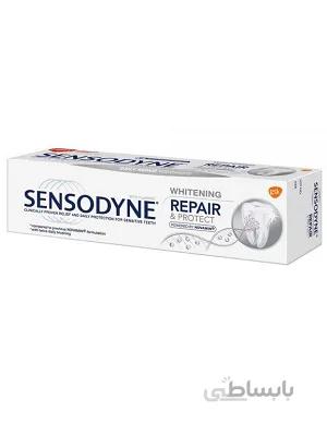 خمیر دندان سنسوداین Sensodyne مدل Repair & Protect سفید کننده انگلیسی 75 میل