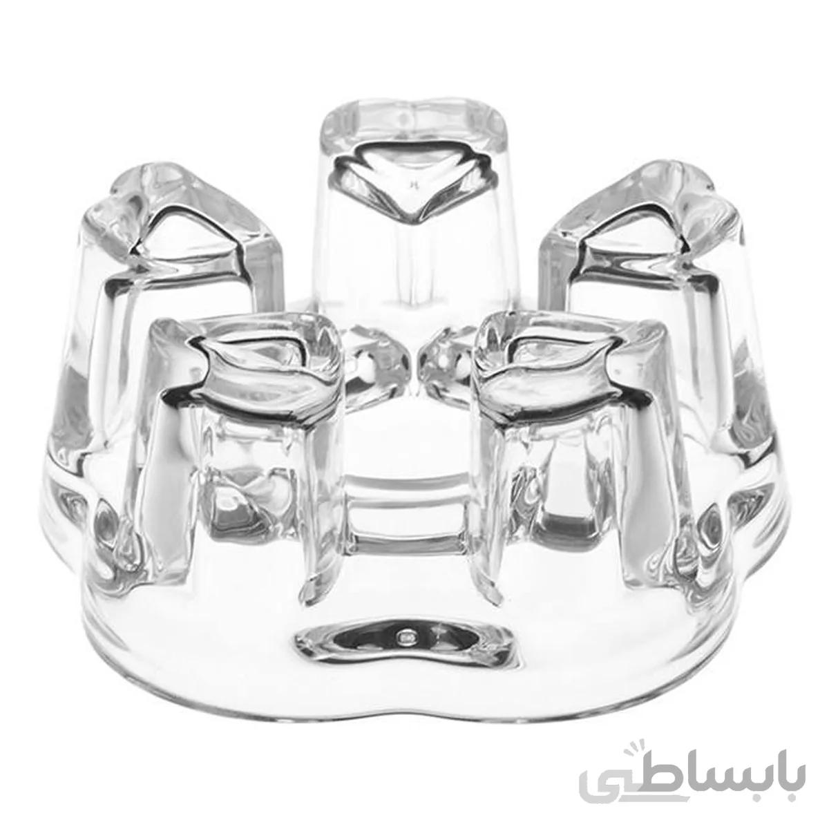 وارمر قوری شیشه ای طرح قلب