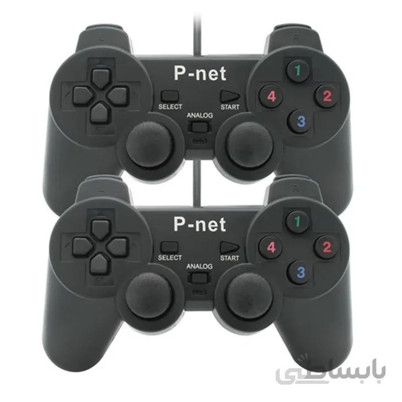 دسته بازی دوبل شوک دار پی نت مدل G.P.X5