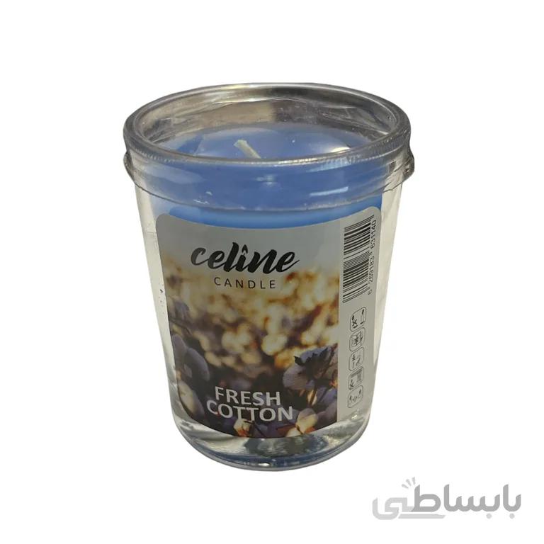 شمع لیوانی معطر Fresh cotton مدل STC340