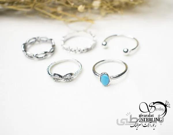 پک انگشتر زنانه کد 5846