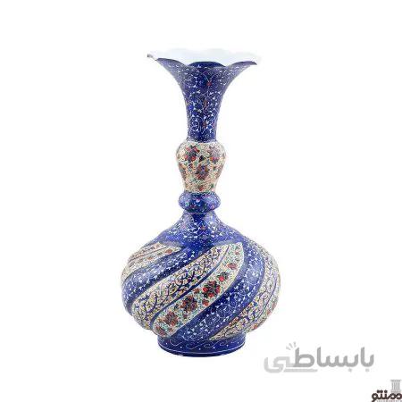 گلدان میناکاری مدل فانتزی 22 سانتی متر مجموعه سلام
