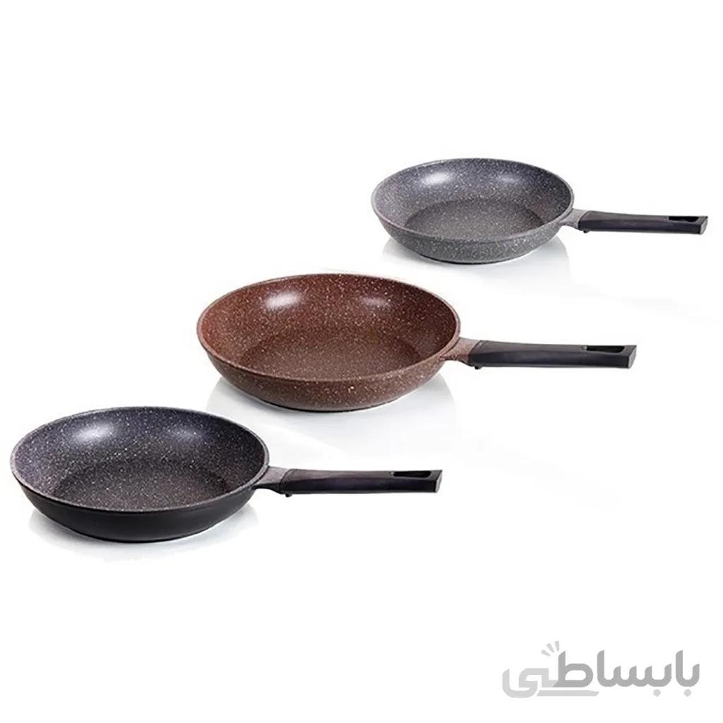 تابه تکدسته چدن گرانیت کاندید سایز20 دودی