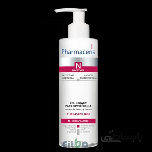 فارماسریز N ژل تسکین دهنده قرمزی و پاک کننده صورت