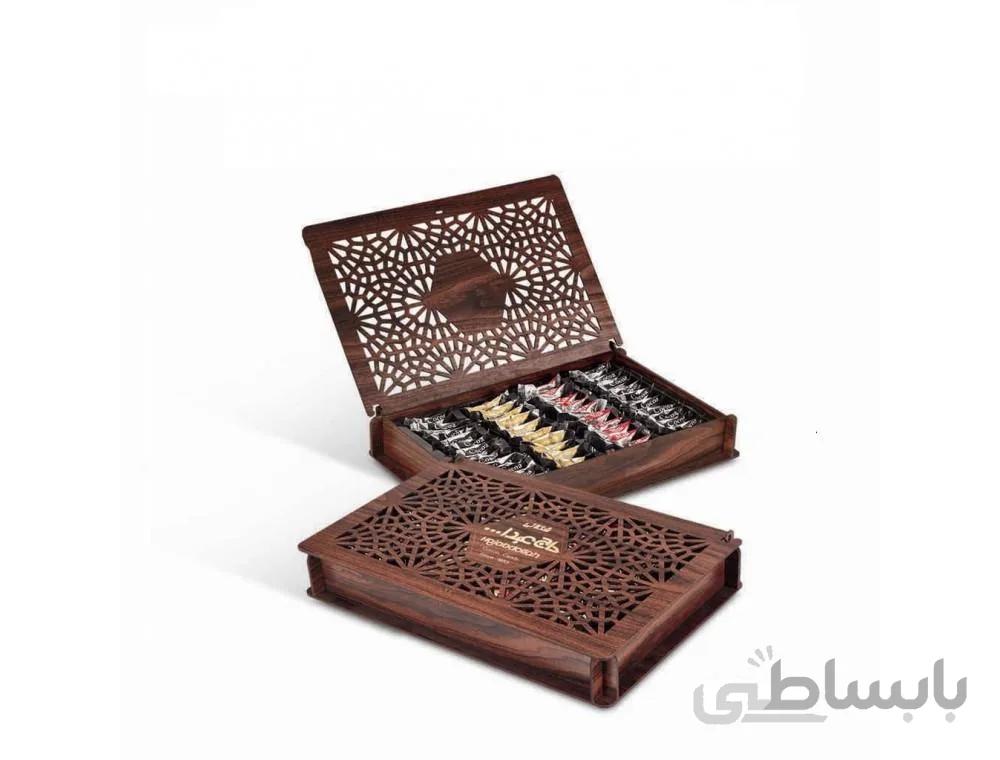 پشمك لقمه اي كادوئي طرح چوب ا پشمك لقمه اي كادوئي طرح چوب