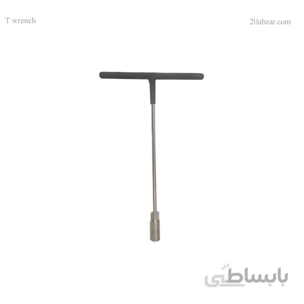 آچار بکس دسته تی روکش دار سایز ۱۲