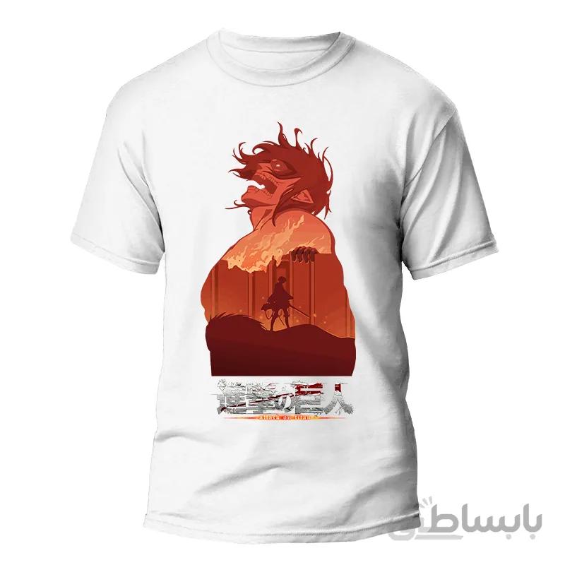 تیشرت تایتان ارن در انیمه attack on titan