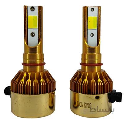 هدلایت دو طرف دو حالته 200W لیون کینگ مدل 2S پایه H7