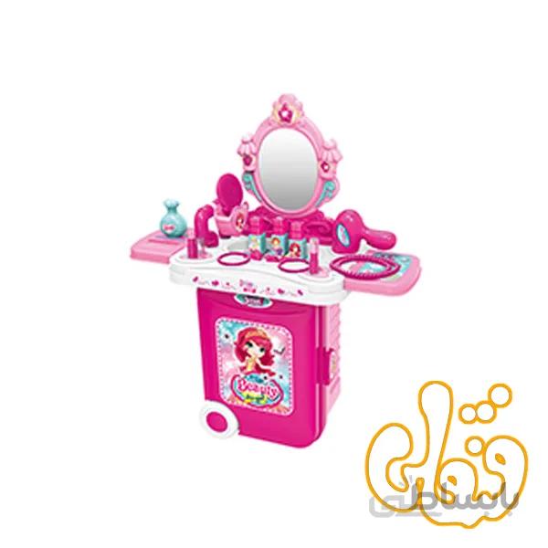 ست میز آرایشی چمدانی 3 حالته Beauty Play Set 008-953A