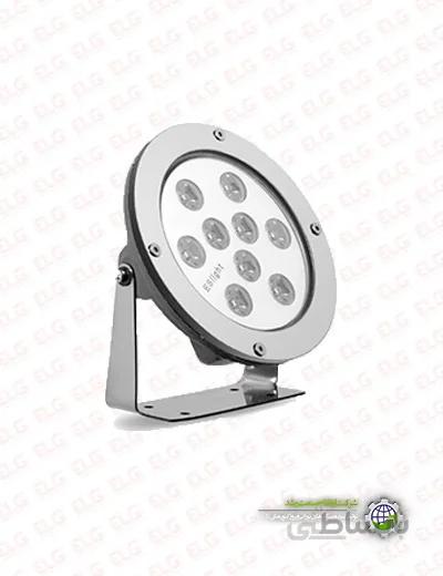 چراغ ضد آب روکار 3*9 وات ارتقا صنعت نور IP68