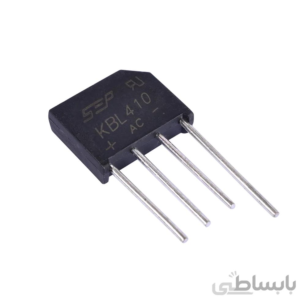پل دیود شانه ای KBL410 4A