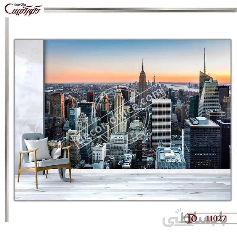 کاغذ دیواری سه بعدی منظره 1027 ا 3D landscape wallpaper 1027