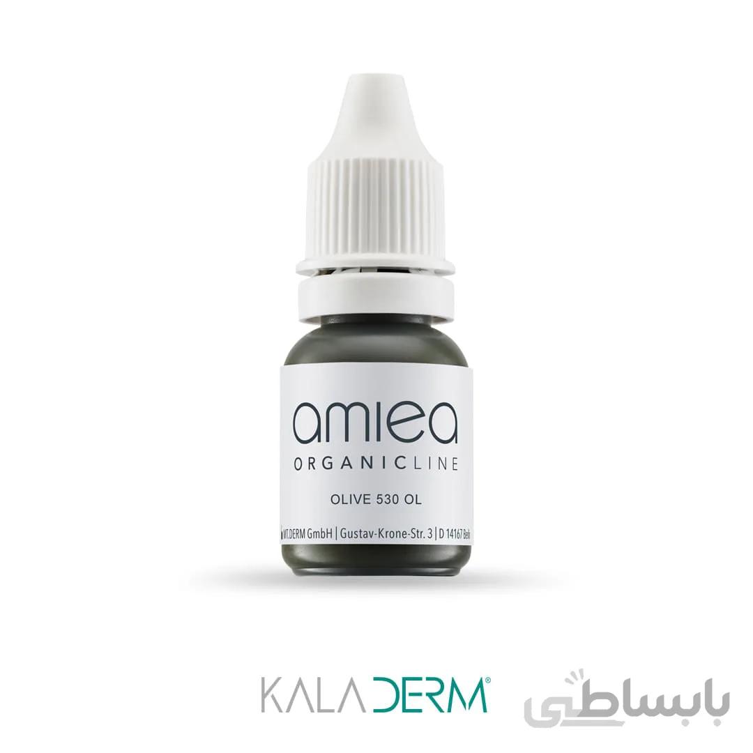 رنگ میکروپیگمنتیشن آمیا سری ارگانیک مدل Olive