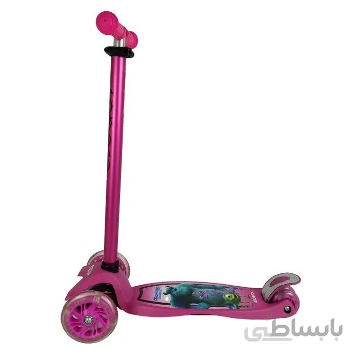 اسکوتر سه چرخ کودک Leoefa | طرح Monsters University