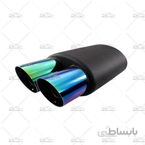 منبع اگزوز اسپرت دولول سایلنسر کد 715 ا Car Exhaust Code 715
