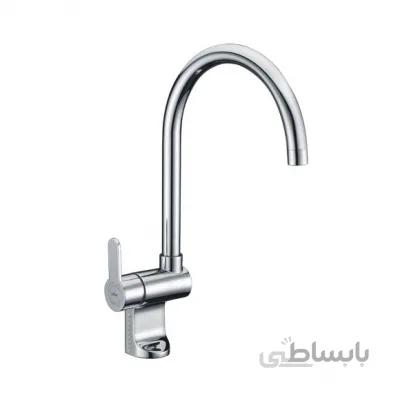 شیر سینک علم ضخیم بلند موست مدل آنتیک کروم