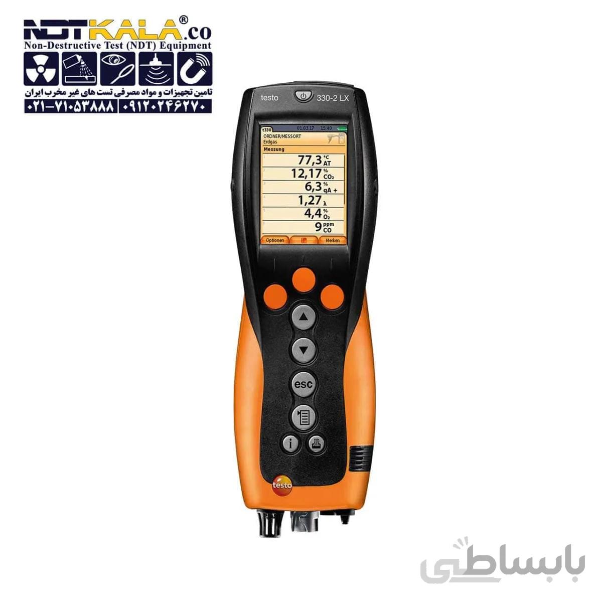 انالایزر گاز احتراقی دودکش تستو TESTO 320 2 LX