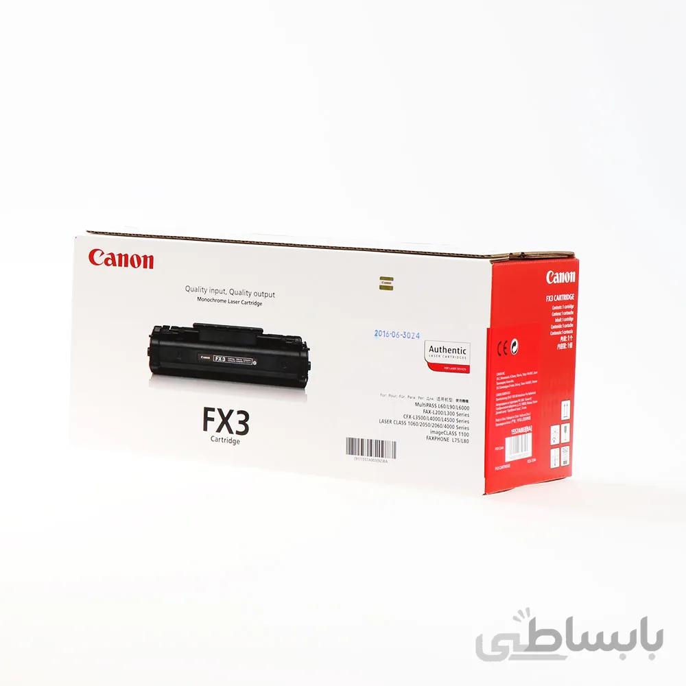 کارتریج تونر مشکی کانن مدل FX3 (طرح اصلی)