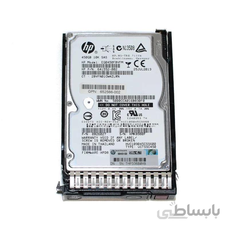هارد دیسک اینترنال اچ پی مدل 1.2TB SAS 12G 10K AFF SC ظرفیت 1.2 ترابایت