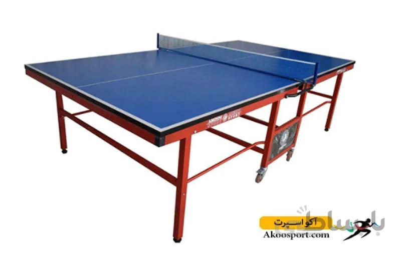 میز پینگ 25 میل چهار چرخ MDF مدل tm 115 عابدینی